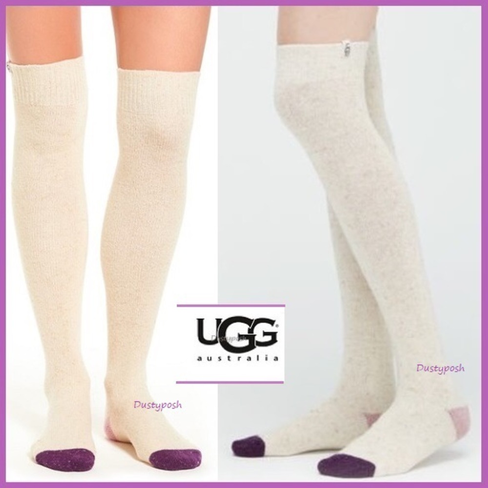 UGG Over The Knee Boot Socks Thigh High Cute Cozy Birthday Gift Warm Cozy Soft